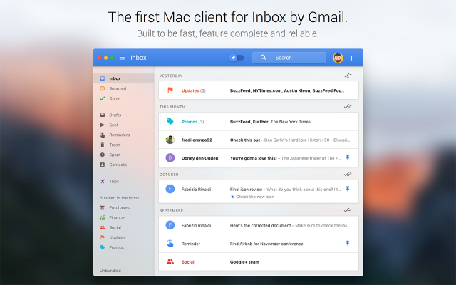 My gmail inbox